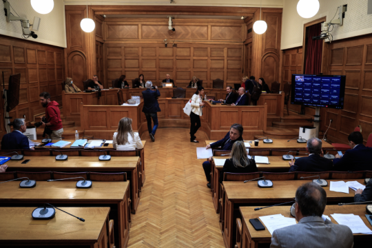 ΣΥΝΕΔΡΙΑΣΗ ΤΗΣ ΕΠΙΤΡΟΠΗΣ ΔΗΜΟΣΙΑΣ ΔΙΟΙΚΗΣΗΣ, ΔΗΜΟΣΙΑΣ ΤΑΞΗΣ ΚΑΙ ΔΙΚΑΙΟΣΥΝΗΣ